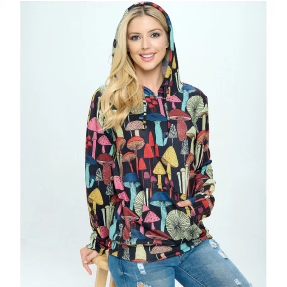 Mushroom Hoodie - Picture 2 of 6